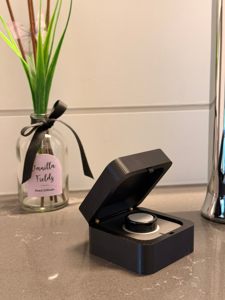 The Smart Ring Box in a home setting